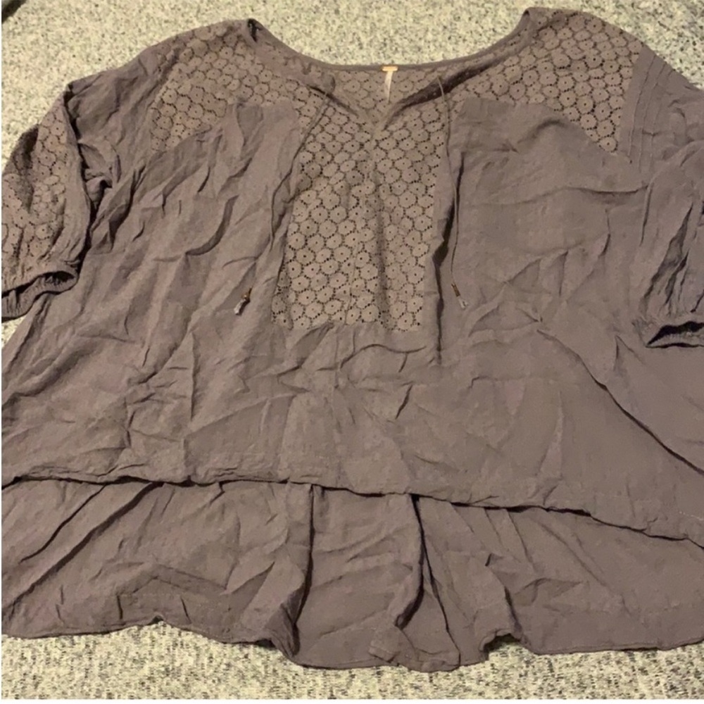 Free People Oversized Blouse